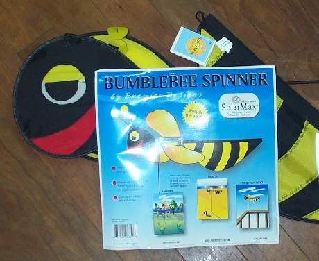 Bumble Bee Wind Spinner