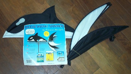 Killer Whale Wind Spinner
