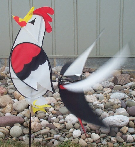 Rooster Wind Spinner